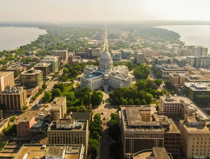 Samaniego Drywall serves Madison, Wisconsin's State Capitol area and greater Dane County